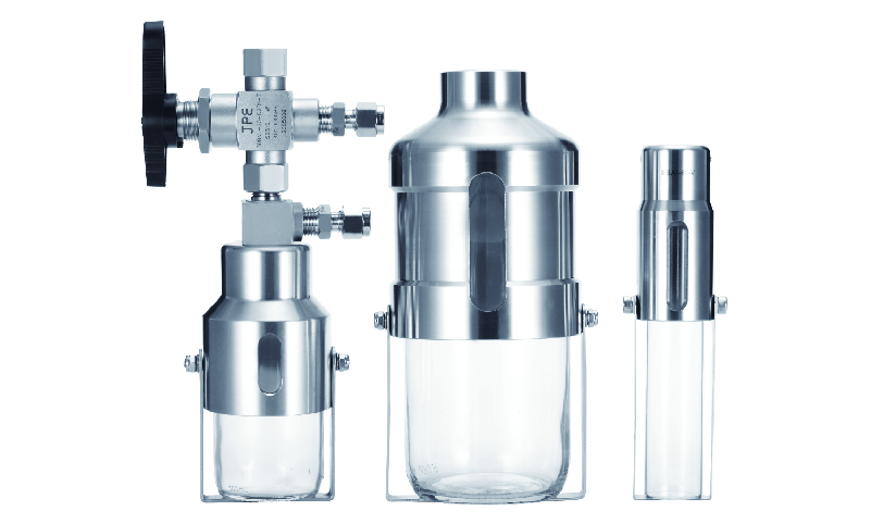 SS304 JPE 双端取样钢瓶1/4"内螺纹BSPT 1000ml 2000PSIG