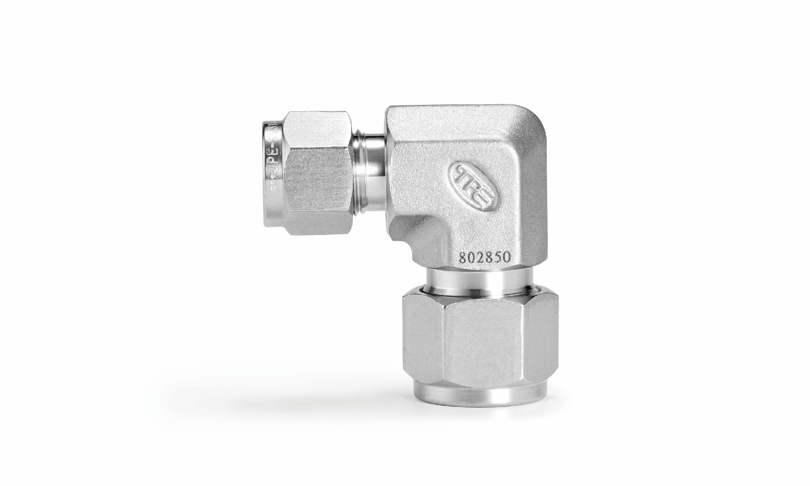 SS316L JPE 异径卡套由任弯头1/4"*3/8"