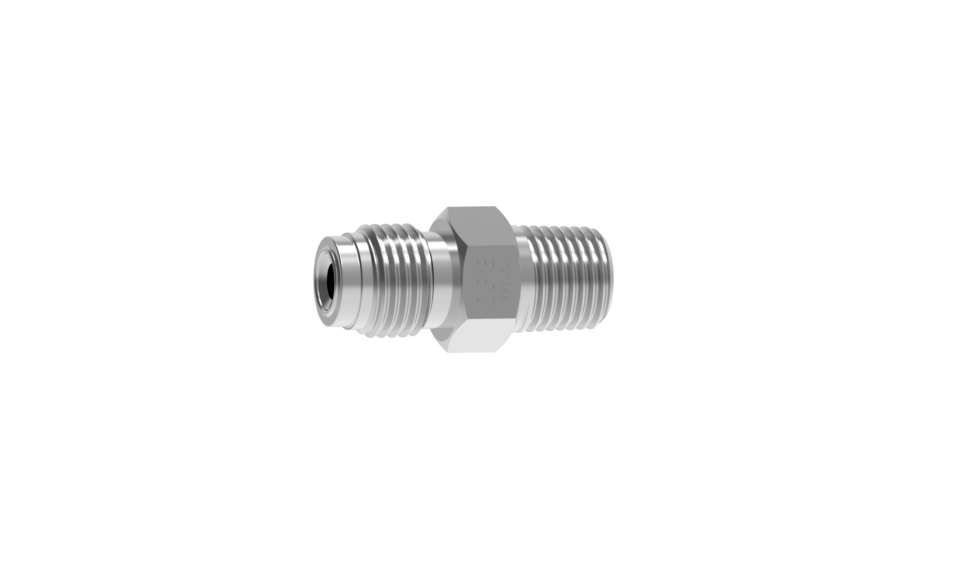 SS316L JPE VMS外螺纹直通接头1/2"BSPT
