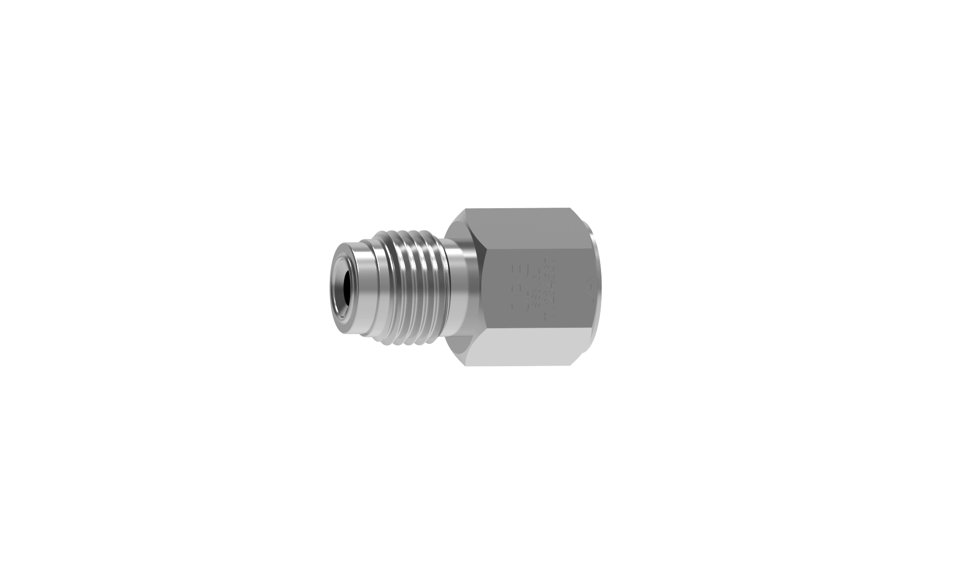 S3316L JPE VMS外螺纹内牙直通接头1/8"BSPT