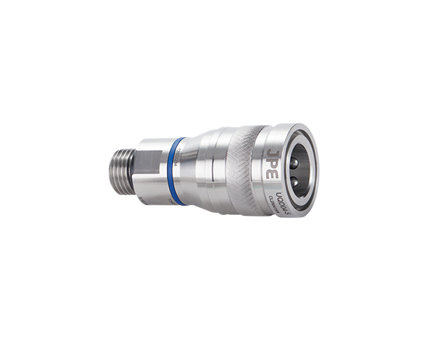 SS316L JPE UQD通用型快速接头母体 3/8"软管插芯(蓝色)