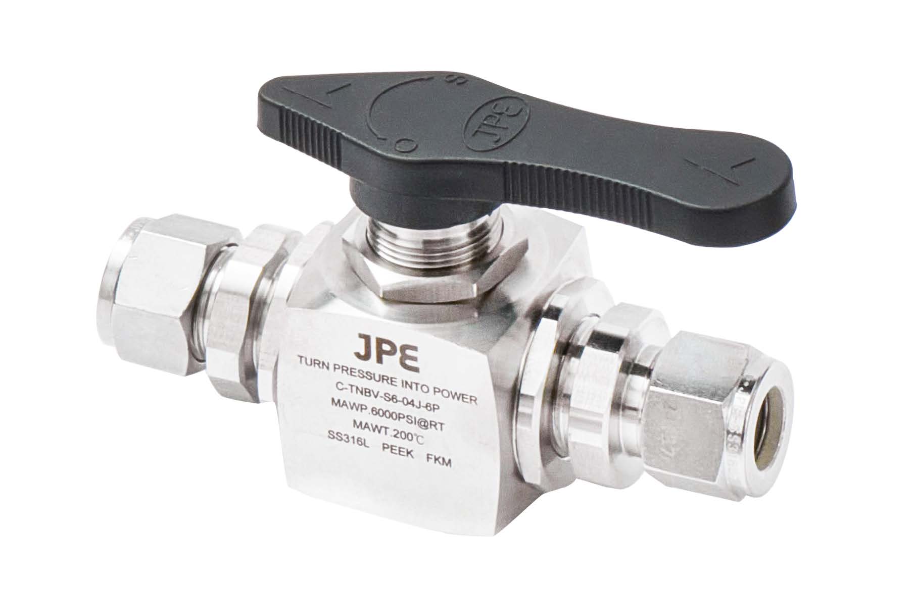 SS316L JPE TNBV耳轴球阀20mm 内螺纹NPT 6000PSIG