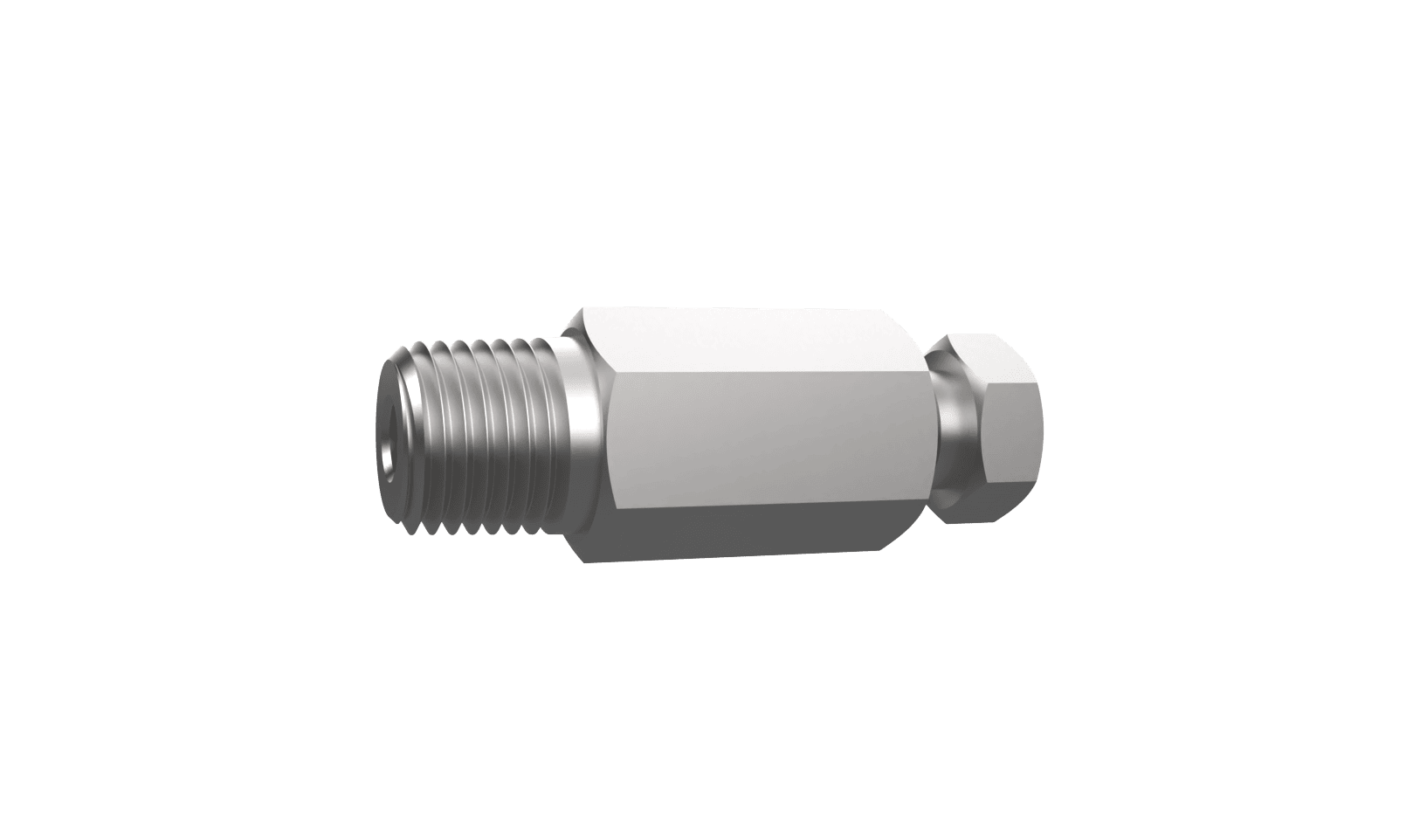 SS316L JPE 中压接头外螺纹1/4"NPT转中压内螺纹1/4"C&T
