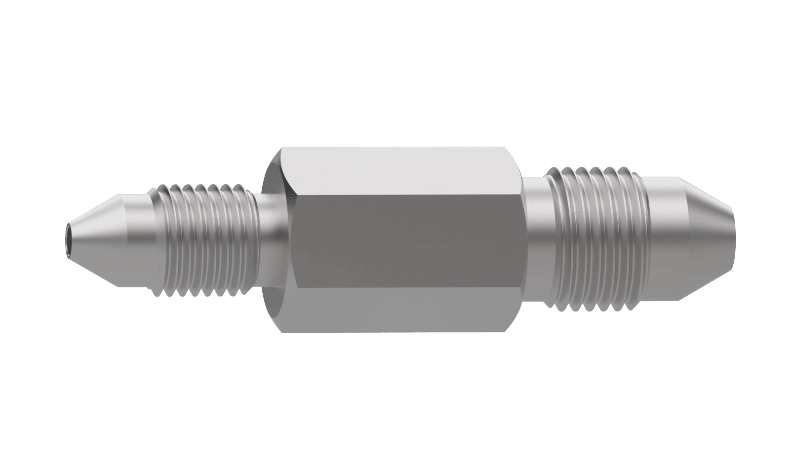 SS316L JPE 中压接头外螺纹3/8"C&T转中压外螺纹9/16"C&T
