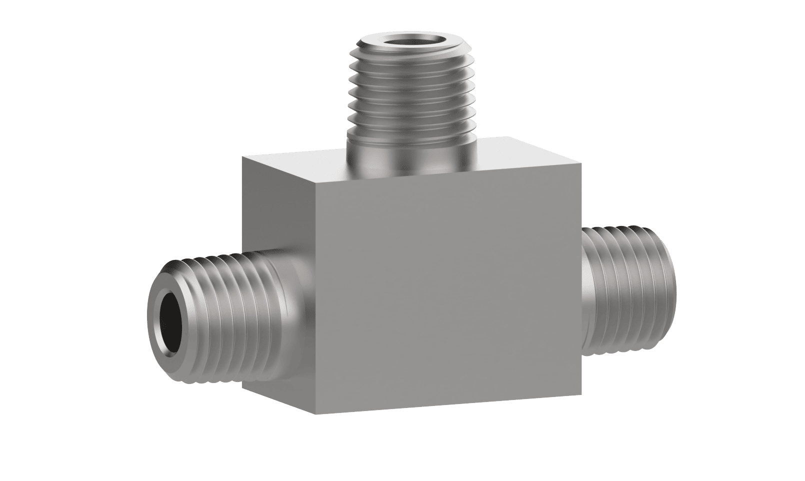 SS316L JPE 公称管螺纹内螺纹三通1"NPT