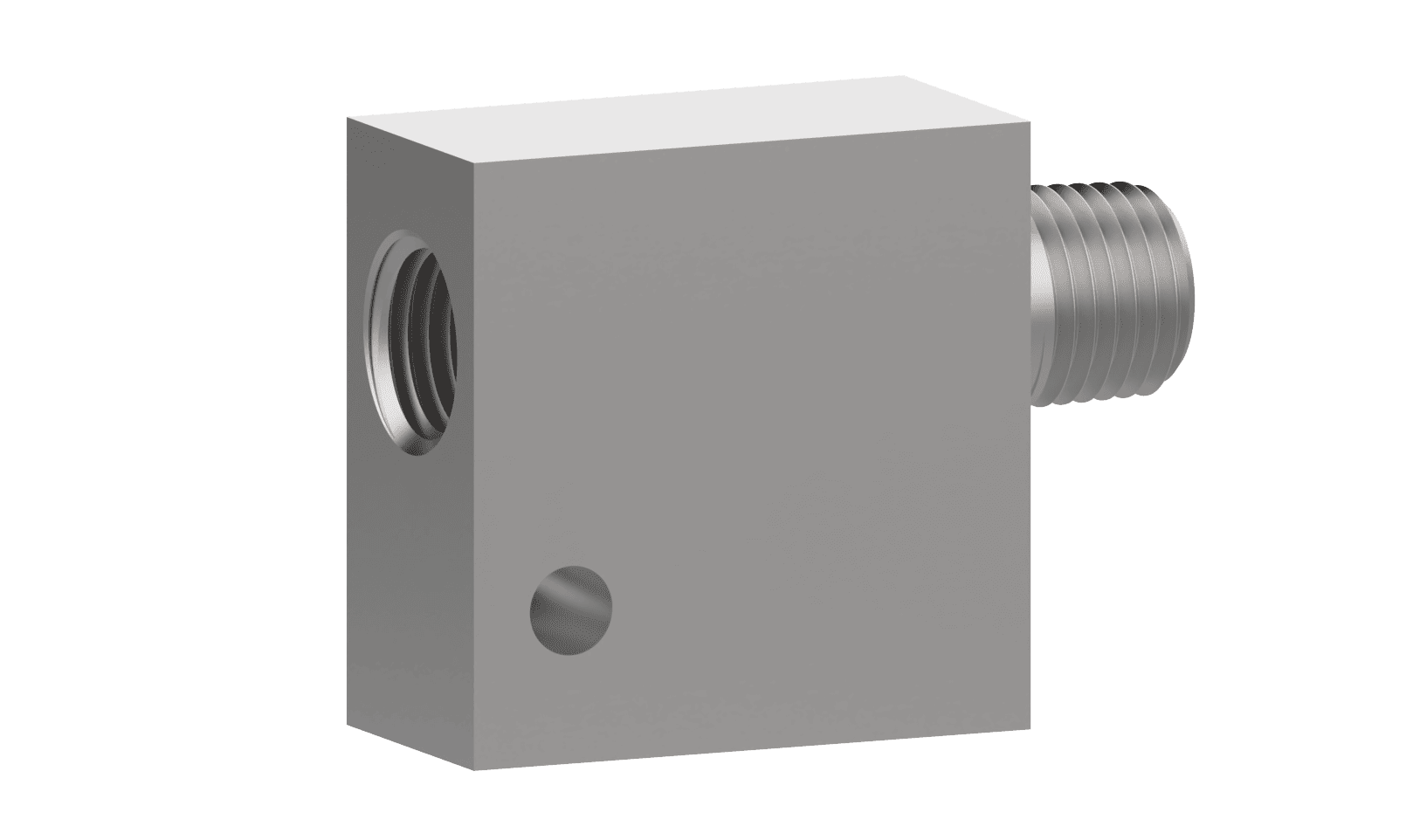 SS316L JPE 公称管螺纹边外螺纹三通3/8"NPT