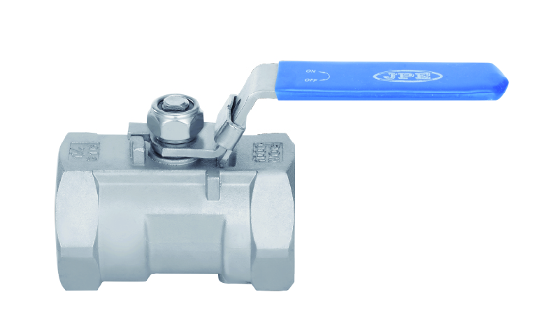 SS304 JPE 一片式减流量铸造球阀1/2"内螺纹BSPT 1000PSIG