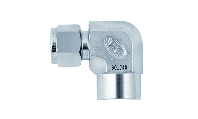 SS316L JPE 卡套内螺纹弯头16mm卡套3/8"NPT