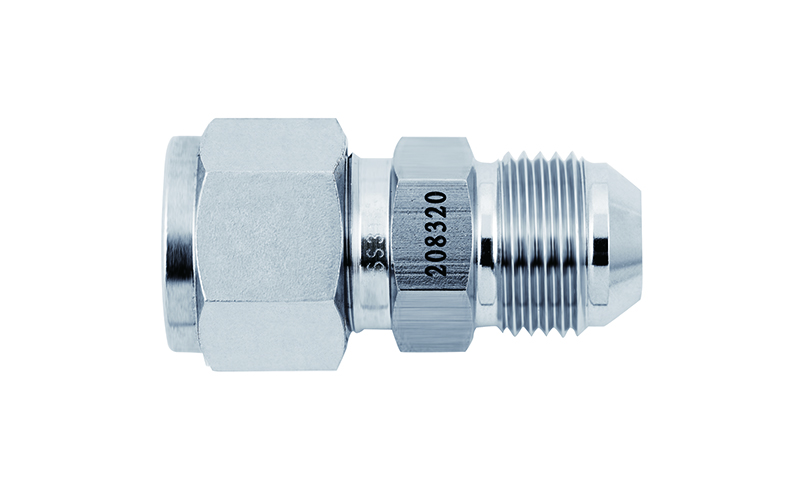 SS316L JPE 卡套软管外螺纹接头15mm卡套1/4"H