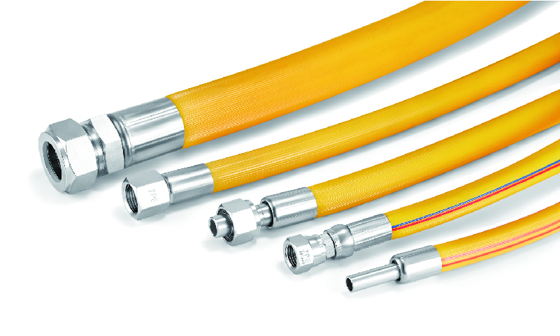 JPE PVC夹纱管10mm*16mm 黄