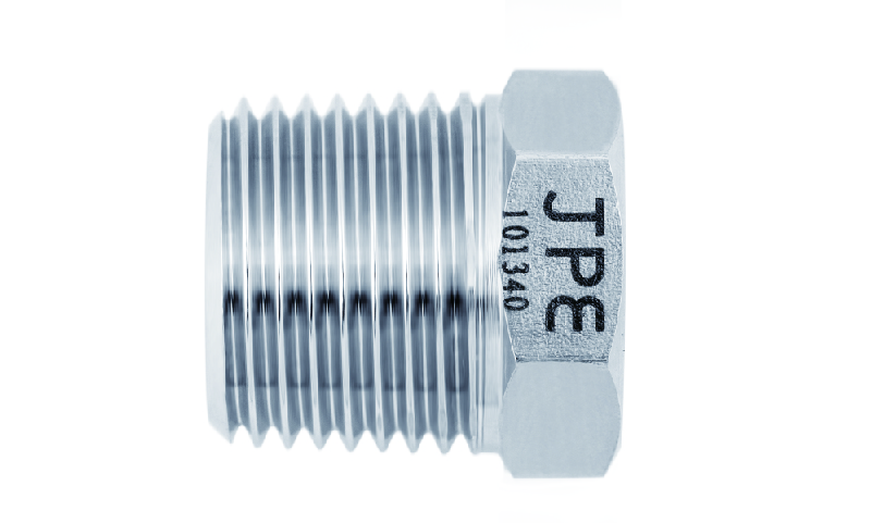 SS304 JPE 六角卜申1"外螺纹NPT*3/8"内螺纹BSPT