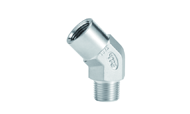 铜 JPE 45°内外螺纹弯头1/4"NPT