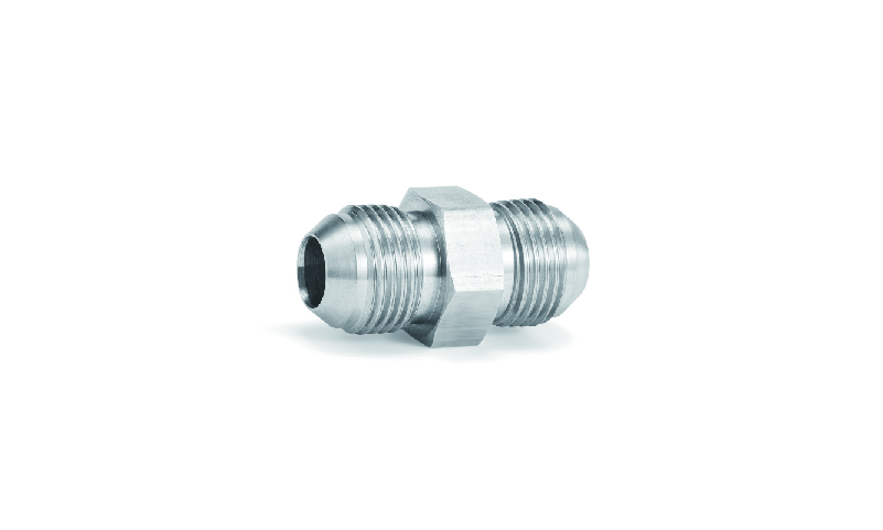 SS304 JPE 两头JIC 37°直接头1/4"*1/4"