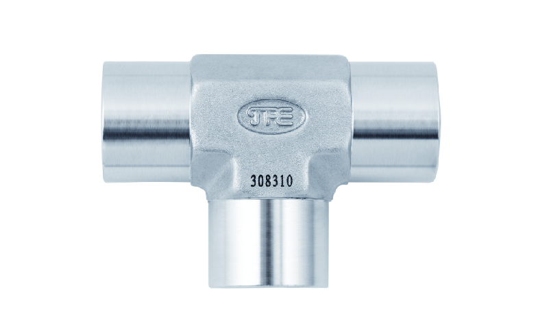 SS316L JPE 内螺纹三通1/8"BSPT